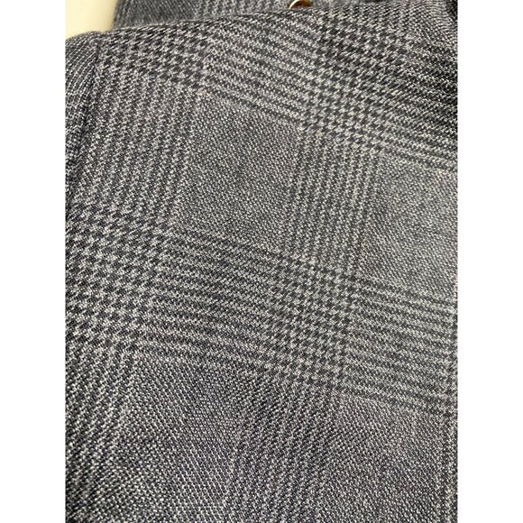 J. Crew Mens Gray Glen Plaid Wool Blazer Size 40S 2Button Notch Lapel Lined Blue - Picture 11 of 16